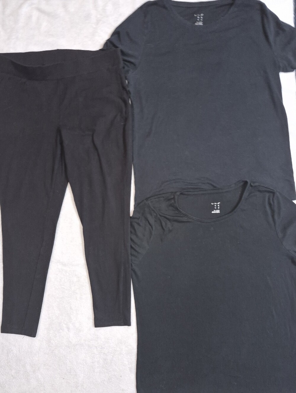 Torrid 2X Leggings Pockets & A New Day XXL Tee 3 Pc Lot Black Basics
